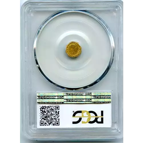 Territorial Gold -California Small Denomination Gold-Quarter Dollar Octagonal-Indian Head -Gold- 0.25 Dollar (3)