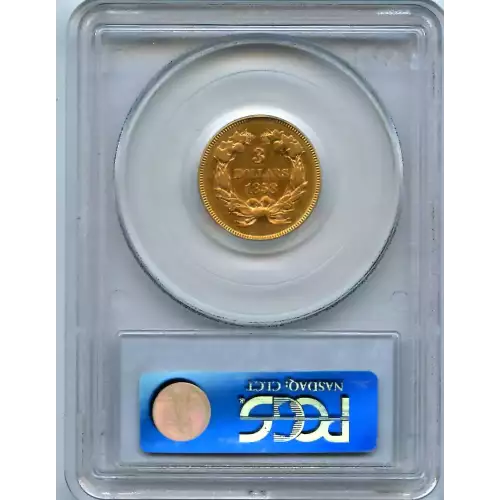 Three Dollar Gold Pieces---Indian Princess Head 1854-1889 -Gold- 3 Dollar (3)