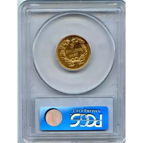 Three Dollar Gold Pieces---Indian Princess Head 1854-1889 -Gold- 3 Dollar (3)