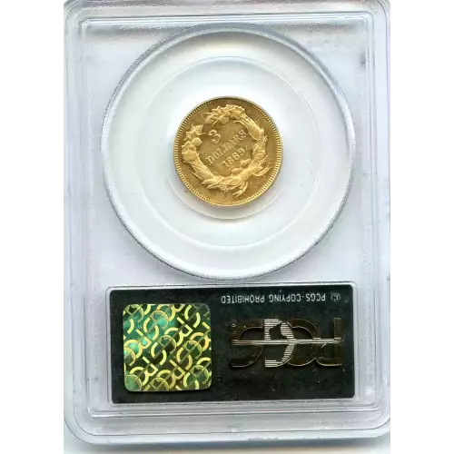 Three Dollar Gold Pieces---Indian Princess Head 1854-1889 -Gold- 3 Dollar (3)