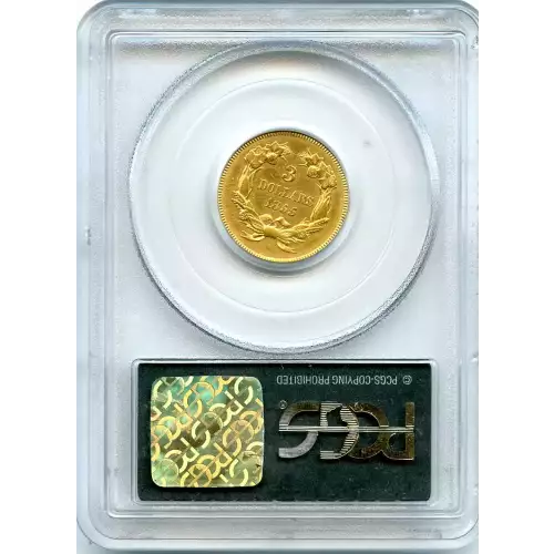 Three Dollar Gold Pieces---Indian Princess Head 1854-1889 -Gold- 3 Dollar (3)