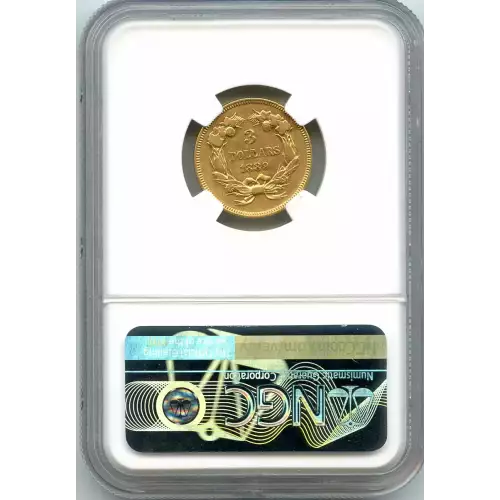 Three Dollar Gold Pieces---Indian Princess Head 1854-1889 -Gold- 3 Dollar (3)