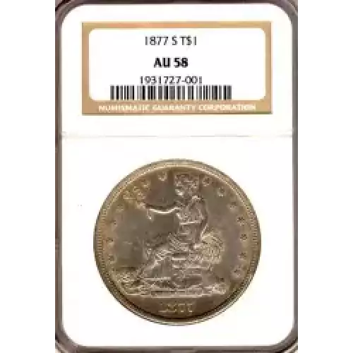 Trade Dollars---Trade Dollars 1873-1885 -Silver- 1 Dollar (3)