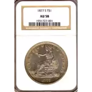 Trade Dollars---Trade Dollars 1873-1885 -Silver- 1 Dollar (3)