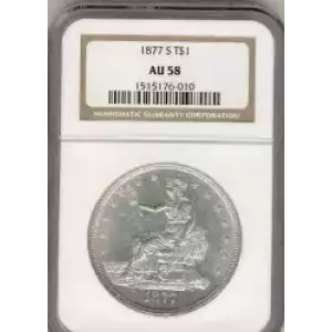 Trade Dollars---Trade Dollars 1873-1885 -Silver- 1 Dollar (3)