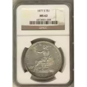 Trade Dollars---Trade Dollars 1873-1885 -Silver- 1 Dollar (3)