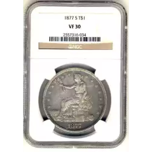 Trade Dollars---Trade Dollars 1873-1885 -Silver- 1 Dollar (3)