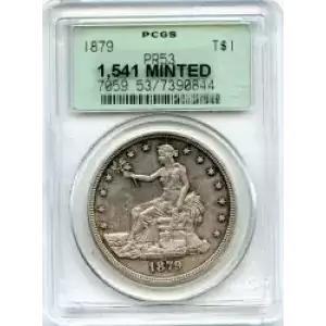 Trade Dollars---Trade Dollars 1873-1885 -Silver- 1 Dollar (3)