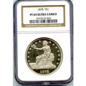 Trade Dollars---Trade Dollars 1873-1885 -Silver- 1 Dollar (3)