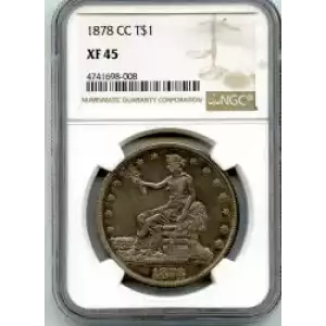 Trade Dollars---Trade Dollars 1873-1885 -Silver- 1 Dollar (3)