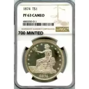 Trade Dollars---Trade Dollars 1873-1885 -Silver- 1 Dollar (3)