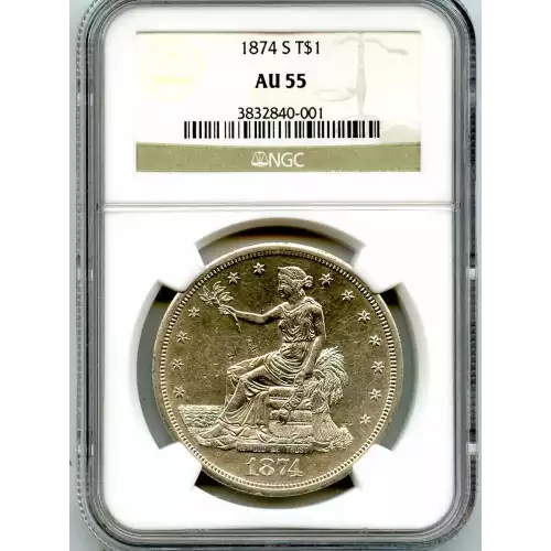 Trade Dollars---Trade Dollars 1873-1885 -Silver- 1 Dollar (3)