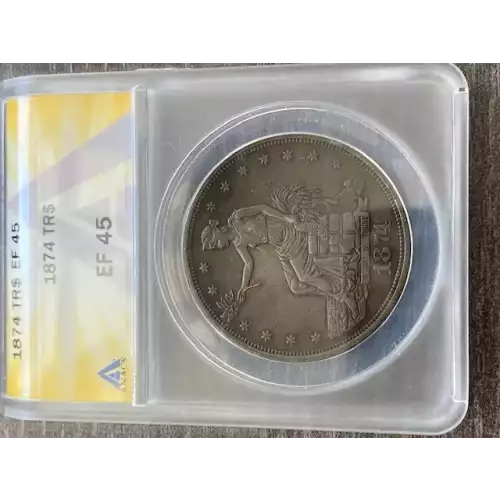 Trade Dollars---Trade Dollars 1873-1885 -Silver- 1 Dollar (3)