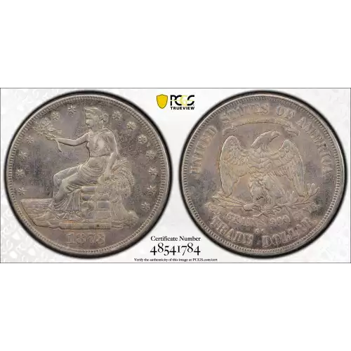 Trade Dollars---Trade Dollars 1873-1885 -Silver- 1 Dollar (2)