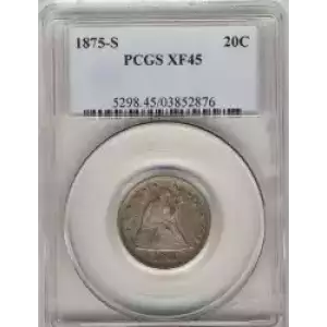 Twenty Cent Pieces-Liberty Seated 1875-1878 (3)