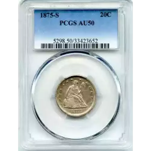 Twenty Cent Pieces-Liberty Seated 1875-1878 (3)