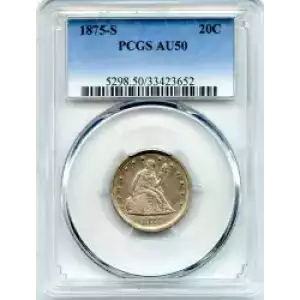 Twenty Cent Pieces-Liberty Seated 1875-1878 (3)