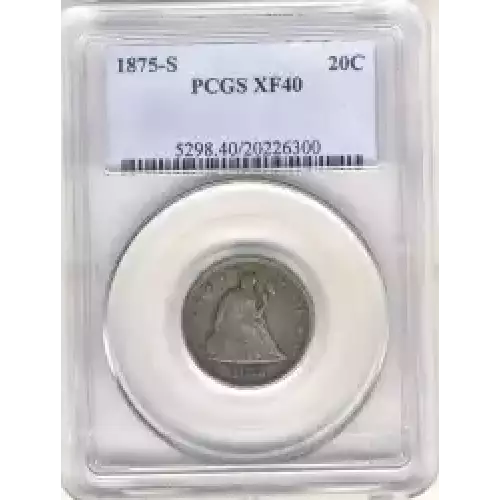 Twenty Cent Pieces-Liberty Seated 1875-1878 (3)