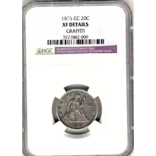 Twenty Cent Pieces-Liberty Seated 1875-1878 (3)