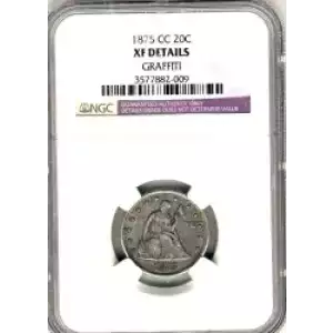 Twenty Cent Pieces-Liberty Seated 1875-1878 (3)