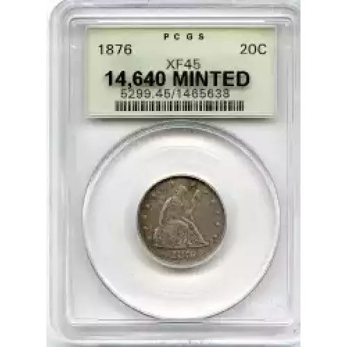 Twenty Cent Pieces-Liberty Seated 1875-1878 (3)