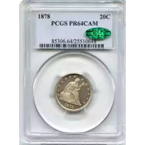 Twenty Cent Pieces-Liberty Seated 1875-1878 (3)