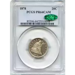 Twenty Cent Pieces-Liberty Seated 1875-1878 (3)