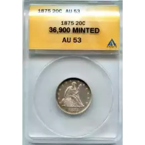 Twenty Cent Pieces-Liberty Seated 1875-1878 (3)