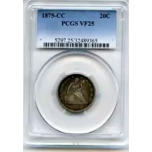 Twenty Cent Pieces-Liberty Seated 1875-1878 (3)