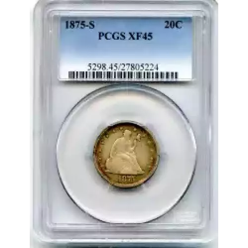 Twenty Cent Pieces-Liberty Seated 1875-1878 (3)