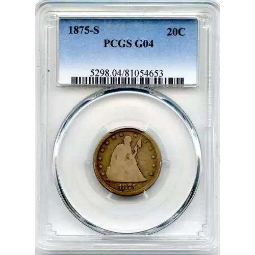 Twenty Cent Pieces-Liberty Seated 1875-1878 (3)