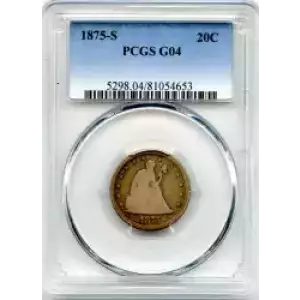 Twenty Cent Pieces-Liberty Seated 1875-1878 (3)