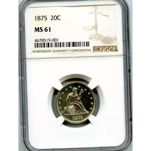 Twenty Cent Pieces-Liberty Seated 1875-1878 (3)