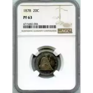 Twenty Cent Pieces-Liberty Seated 1875-1878 (3)