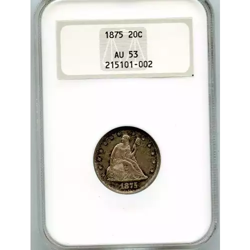 Twenty Cent Pieces-Liberty Seated 1875-1878 (3)