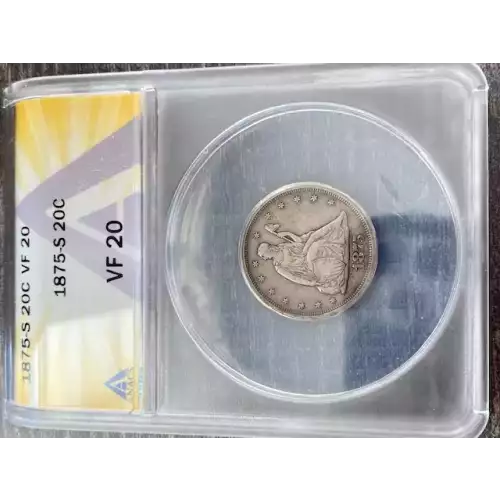 Twenty Cent Pieces-Liberty Seated 1875-1878 (3)