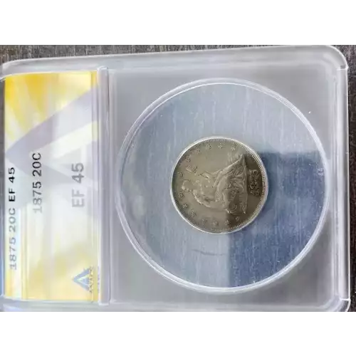 Twenty Cent Pieces-Liberty Seated 1875-1878 (3)