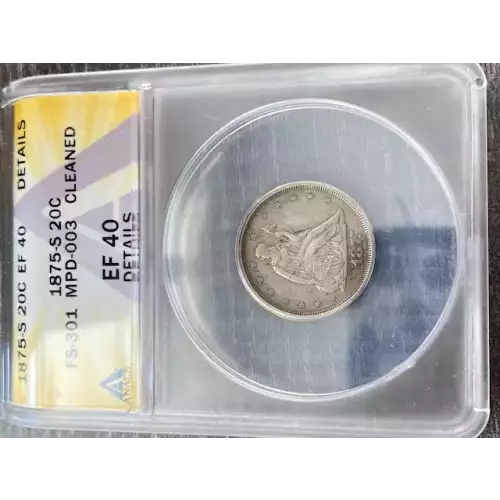 Twenty Cent Pieces-Liberty Seated 1875-1878 (3)