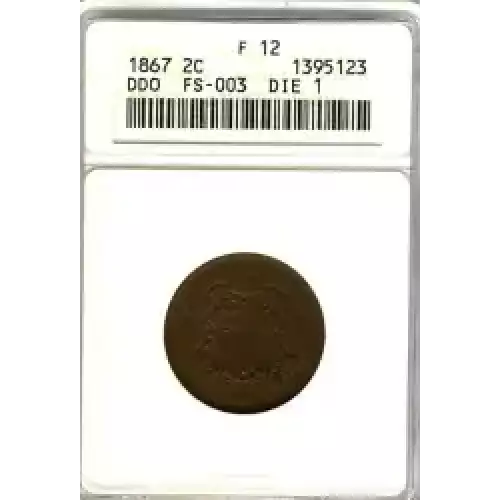 Two cent pieces-Two cent pieces 1864-73 -Copper (3)