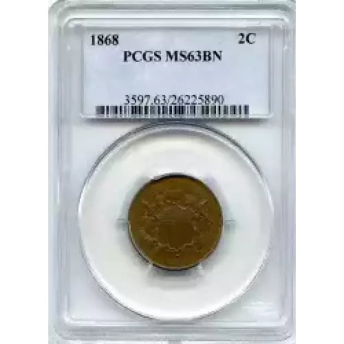 Two cent pieces-Two cent pieces 1864-73 -Copper (3)