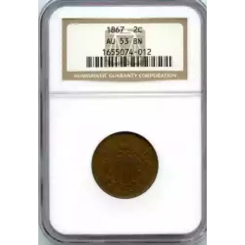 Two cent pieces-Two cent pieces 1864-73 -Copper (3)