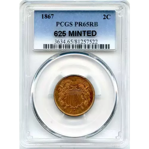 Two cent pieces-Two cent pieces 1864-73 -Copper (3)