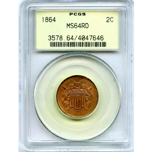 Two cent pieces-Two cent pieces 1864-73 -Copper (3)